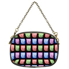 Email At Internet Computer Web Chain Purses (one Side)  by Nexatart