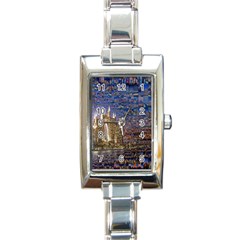 Dubai Rectangle Italian Charm Watch by Nexatart