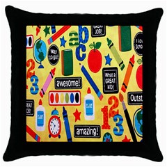 Fabric Cloth Textile Clothing Throw Pillow Case (Black)