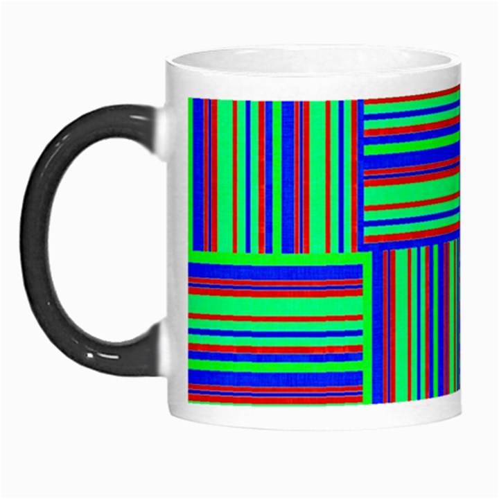 Fabric Pattern Design Cloth Stripe Morph Mugs