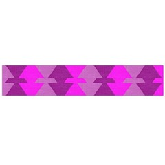 Fabric Textile Design Purple Pink Flano Scarf (large)