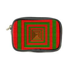 Fabric Texture 3d Geometric Vortex Coin Purse by Nexatart