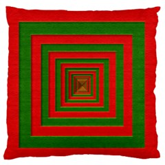 Fabric Texture 3d Geometric Vortex Standard Flano Cushion Case (one Side) by Nexatart