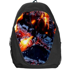 Fire Embers Flame Heat Flames Hot Backpack Bag by Nexatart