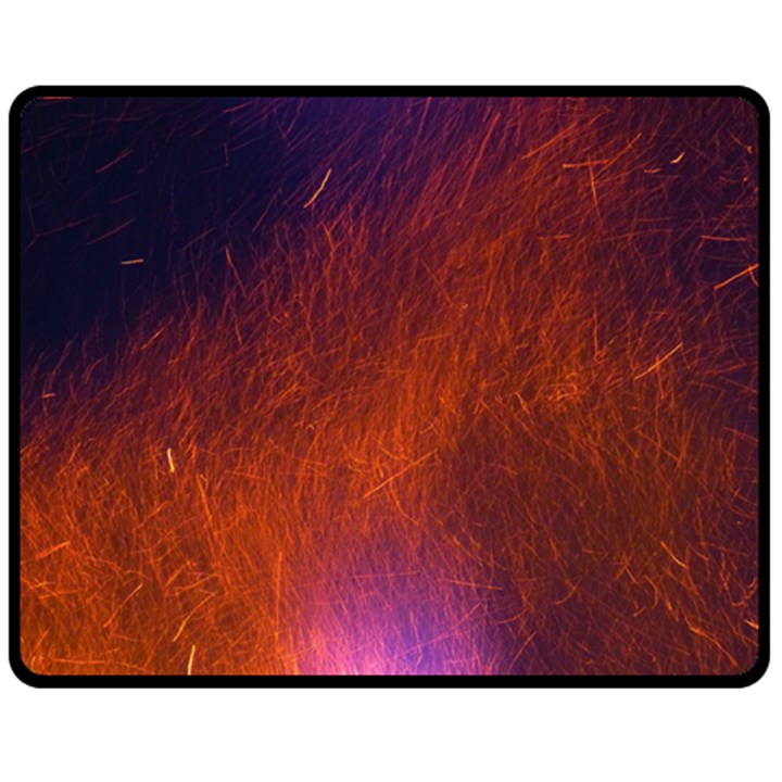 Fire Radio Spark Fire Geiss Fleece Blanket (Medium) 