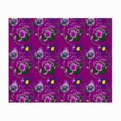 Flower Pattern Small Glasses Cloth (2-Side)
