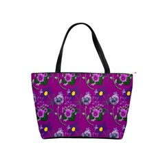 Flower Pattern Shoulder Handbags