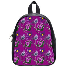 Flower Pattern School Bags (Small) 
