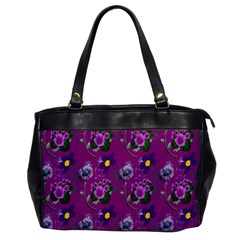 Flower Pattern Office Handbags