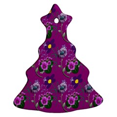 Flower Pattern Ornament (Christmas Tree) 