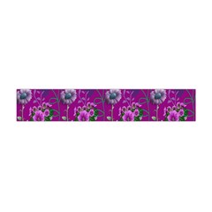 Flower Pattern Flano Scarf (Mini)