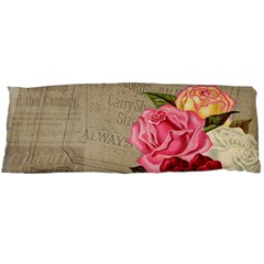 Flower Floral Bouquet Background Body Pillow Case (dakimakura)