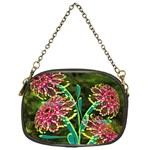 Flowers Abstract Decoration Chain Purses (One Side)  Front