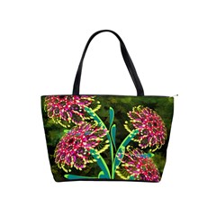 Flowers Abstract Decoration Shoulder Handbags by Nexatart