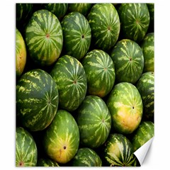 Food Summer Pattern Green Watermelon Canvas 20  X 24   by Nexatart
