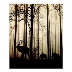 Forest Fog Hirsch Wild Boars Shower Curtain 60  X 72  (medium) 