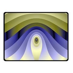 Fractal Eye Fantasy Digital Fleece Blanket (small) by Nexatart