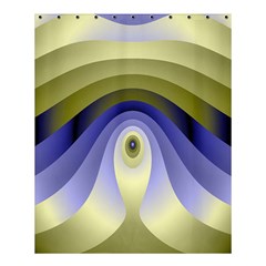 Fractal Eye Fantasy Digital Shower Curtain 60  X 72  (medium) 