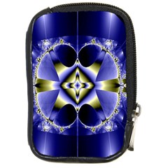 Fractal Fantasy Blue Beauty Compact Camera Cases by Nexatart