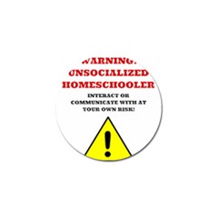 Warning Golf Ball Marker (4 Pack) by athenastemple
