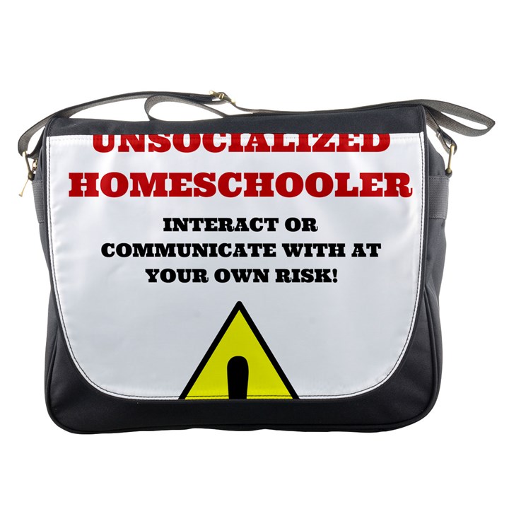 Warning Messenger Bags