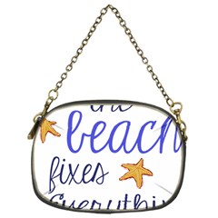 The Beach Fixes Everything Chain Purses (one Side)  by OneStopGiftShop