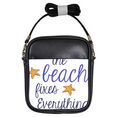 The Beach Fixes Everything Girls Sling Bags by OneStopGiftShop