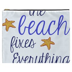 The Beach Fixes Everything Cosmetic Bag (xxxl) 