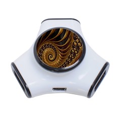 Fractal Spiral Endless Mathematics 3-port Usb Hub by Nexatart