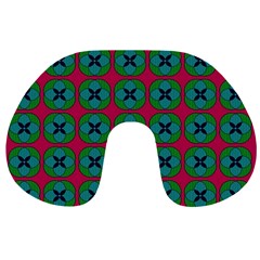 Geometric Patterns Travel Neck Pillows by Nexatart