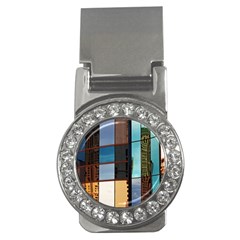 Glass Facade Colorful Architecture Money Clips (cz)  by Nexatart
