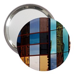 Glass Facade Colorful Architecture 3  Handbag Mirrors by Nexatart