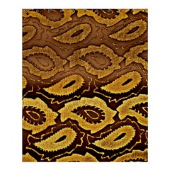 Golden Patterned Paper Shower Curtain 60  X 72  (medium) 