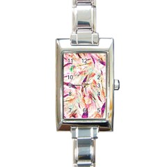 Grass Blades Rectangle Italian Charm Watch