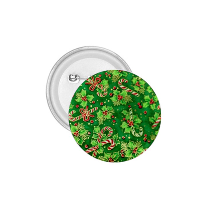 Green Holly 1.75  Buttons