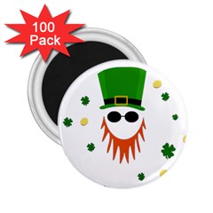 St  Patrick s Day 2 25  Magnets (100 Pack)  by Valentinaart