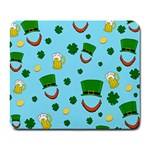 St. Patrick s day pattern Large Mousepads Front