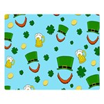 St. Patrick s day pattern Double Sided Flano Blanket (Large)  80 x60  Blanket Front