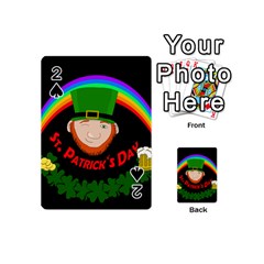 St  Patrick s Day Playing Cards 54 (mini)  by Valentinaart