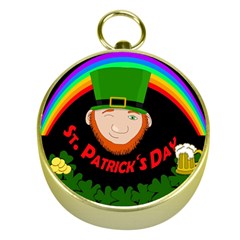 St  Patrick s Day Gold Compasses by Valentinaart