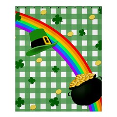 St  Patrick s Day Rainbow Shower Curtain 60  X 72  (medium)  by Valentinaart