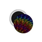 Fractal Art Design Colorful 1.75  Magnets Front