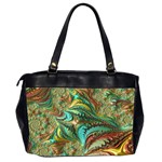 Fractal Artwork Pattern Digital Office Handbags (2 Sides)  Back