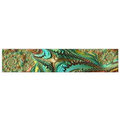 Fractal Artwork Pattern Digital Flano Scarf (small)