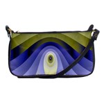 Fractal Eye Fantasy Digital Shoulder Clutch Bags Front