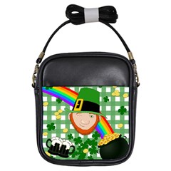 Lucky Irish Girls Sling Bags by Valentinaart