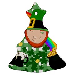 Lucky Irish Christmas Tree Ornament (two Sides)