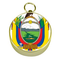 Coat Of Arms Of Ecuador Gold Compasses by abbeyz71