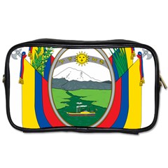 Coat Of Arms Of Ecuador Toiletries Bags 2-side by abbeyz71