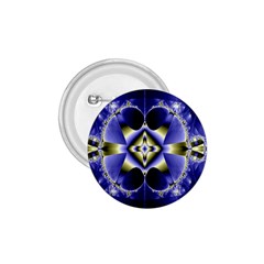 Fractal Fantasy Blue Beauty 1 75  Buttons by Nexatart